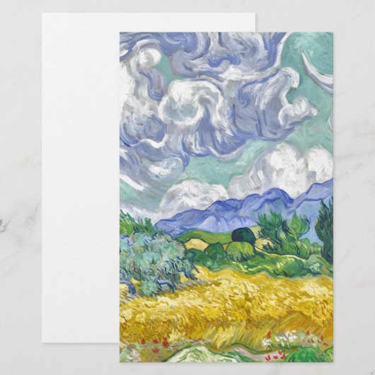 Van Gogh Briefpapier (Vorne/Hinten)
