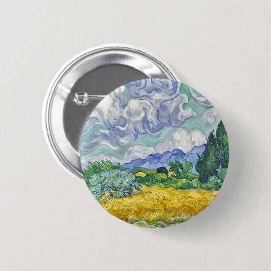 Van Gogh Button (Vorne & Hinten)