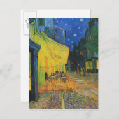 Van Gogh | Cafe Terrace Adressänderung Ankündigungspostkarte (Vorne/Hinten)