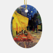 Van Gogh Cafe Terrace (F467) Fine Art Keramikornament (Hinten)