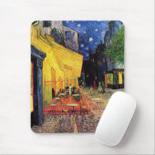 Van Gogh Cafe Terrace (F467) Fine Art Mousepad (Mit Mouse)