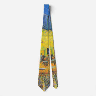 Van Gogh Cafe Terrace French Street Scene Krawatte