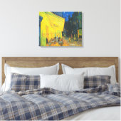 Van Gogh Cafe Terrace French Street Scene Leinwanddruck (Insitu (Schlafzimmer))