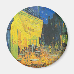 Van Gogh Cafe Terrace French Street Scene Magnet