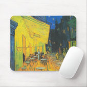 Van Gogh Cafe Terrace French Street Scene Mousepad (Mit Mouse)