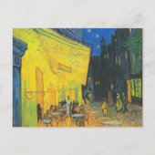 Van Gogh Cafe Terrace French Street Scene Postkarte (Vorderseite)