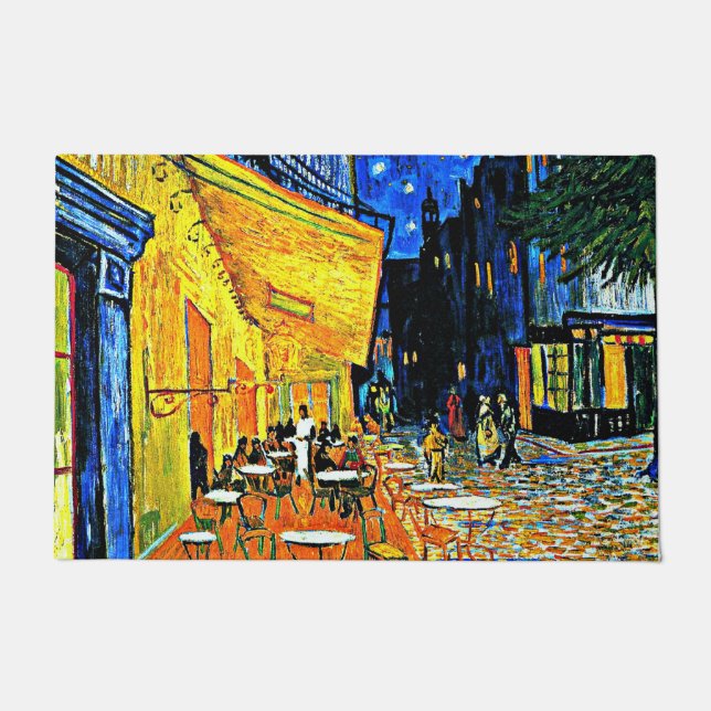 Van Gogh - Cafe Terrace, Fußmatte (Vorderseite)