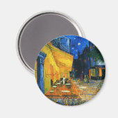 Van Gogh Café Terrace Magnet (Vorderseite/Rückseite)