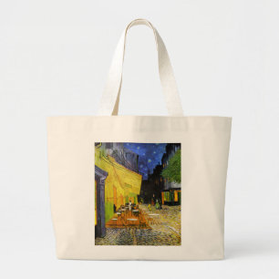 Van Gogh, "Café Terrace Night" ラ ト Probleme ト グ. Jumbo Stoffbeutel