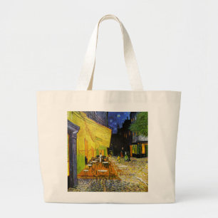 Van Gogh, "Café Terrace Night" ラ ト Probleme ト グ. Jumbo Stoffbeutel