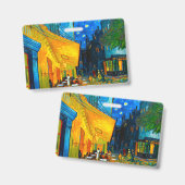Van Gogh Café Terrasse am Abend Ausweis (Vorder- & Rückseite)