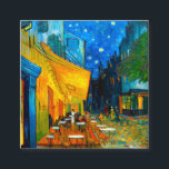 Van Gogh Café Terrasse am Abend Begleitkarte<br><div class="desc">Karten mit der Ölmalerei Café Terrace von Vincent van Gogh bei Nacht (1888). Gelbe Sterne malen den blauen Nachthimmel über einem Café im Freien in Frankreich. Ein wunderbares Geschenk für die Fans von Post-Impressionismus und niederländischer Kunst.</div>