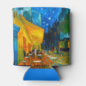 Van Gogh Café Terrasse am Abend Dosenkühler (Rückseite)
