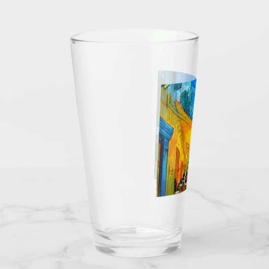 Van Gogh Café Terrasse am Abend Glas (Rechts)