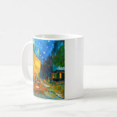 Van Gogh Café Terrasse am Abend Kaffeetasse (Vorderseite Links)