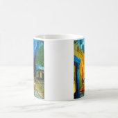 Van Gogh Café Terrasse am Abend Kaffeetasse (Mittel)