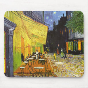 Van Gogh Café Terrasse am Abend Mousepad