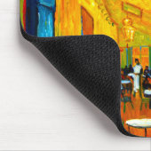 Van Gogh Café Terrasse am Abend Mousepad (Ecke)