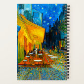 Van Gogh Café Terrasse am Abend Notizblock (Rückseite)