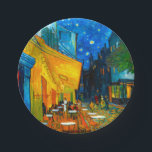 Van Gogh Café Terrasse am Abend Pappteller<br><div class="desc">Paper Teller mit Vincent van Gogh's Ölgemälde Café Terrasse am Abend (1888). Gelbe Sterne malen den blauen Nachthimmel über einem Café im Freien in Frankreich. Ein wunderbares Geschenk für die Fans von Post-Impressionismus und niederländischer Kunst.</div>