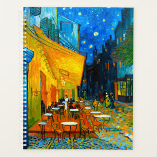 Van Gogh Café Terrasse am Abend Planer