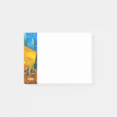 Van Gogh Café Terrasse am Abend Post-it Klebezettel (Vorderseite)