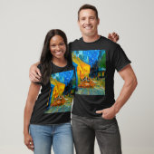 Van Gogh Café Terrasse am Abend T-Shirt (Unisex)