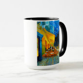 Van Gogh Café Terrasse am Abend Tasse (VorderseiteRechts)