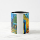 Van Gogh Café Terrasse am Abend Tasse (Zentrum)