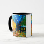 Van Gogh Café Terrasse am Abend Tasse (Vorderseite Links)