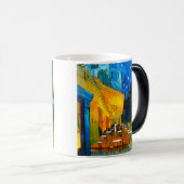 Van Gogh Café Terrasse am Abend Verwandlungstasse (VorderseiteRechts)