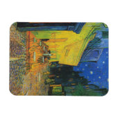 Van Gogh | Café Terrasse bei Nacht | 1888 Magnet (Horizontal)