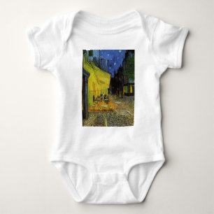 Van Gogh; Café-Terrasse bei Nacht Baby Strampler