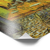 Van Gogh; Cafe Terrasse bei Nacht Fotodruck (Ecke)