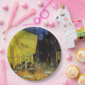 Van Gogh; Cafe Terrasse bei Nacht Pappteller (Party)