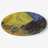 Van Gogh; Cafe Terrasse bei Nacht Pappteller (Schrägansicht)