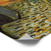 Van Gogh; Cafe Terrasse bei Nacht Poster (Ecke)