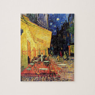 Van Gogh Café Terrasse bei Nacht Puzzle