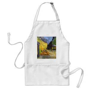 Van Gogh Café-Terrasse bei Nacht Schürze