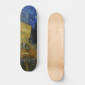 Van Gogh Cafe Terrasse bei Nacht Skateboard (Vorderseite)