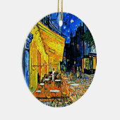 Van Gogh - Cafe Terrasse, berühmtes Bild Keramik Ornament (Rechts)