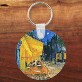 Van Gogh - Cafe Terrasse, berühmtes Bild Schlüsselanhänger (Vorderseite)