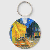 Van Gogh - Cafe Terrasse, berühmtes Bild Schlüsselanhänger (Rückseite)