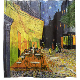 Van Gogh Café Terrasse Duschvorhang