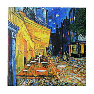 Van Gogh - Cafe Terrasse Fliese
