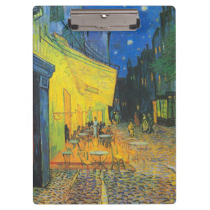 Van Gogh Cafe Terrasse Französische Straßenszene Klemmbrett