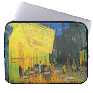Van Gogh Café-Terrasse Französische Straßenszene Laptopschutzhülle