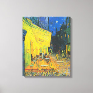 Van Gogh Cafe-Terrasse Französische Straßenszene Leinwanddruck