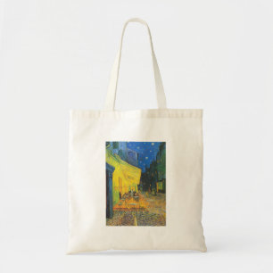 Van Gogh Cafe-Terrasse Französische Straßenszene Tragetasche