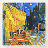 Van Gogh - Café-Terrasse Glasuntersetzer (Vorderseite)